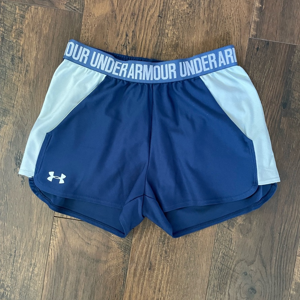 Under Armour Women's Blue Athletic Shorts